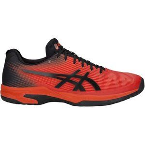 ASIS Solution Speed FF Mens Tennis Shoes - Black/Orange